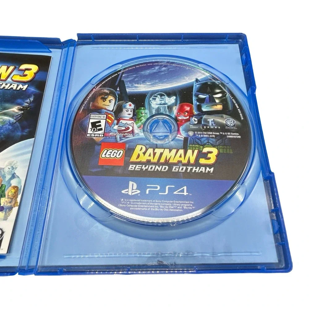 LEGO Batman 3 Beyond Gotham Sony PlayStation 4 PS4 Action Adventure Game CIB